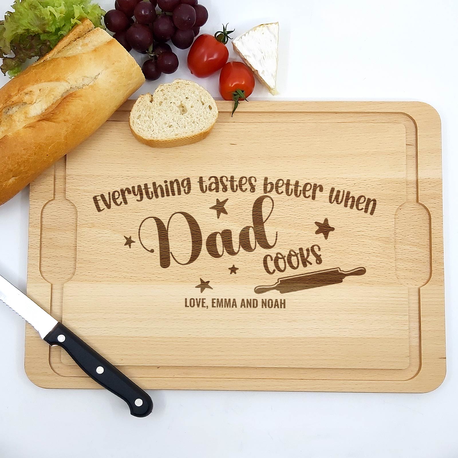 Everything tastes better when Dad Cooks