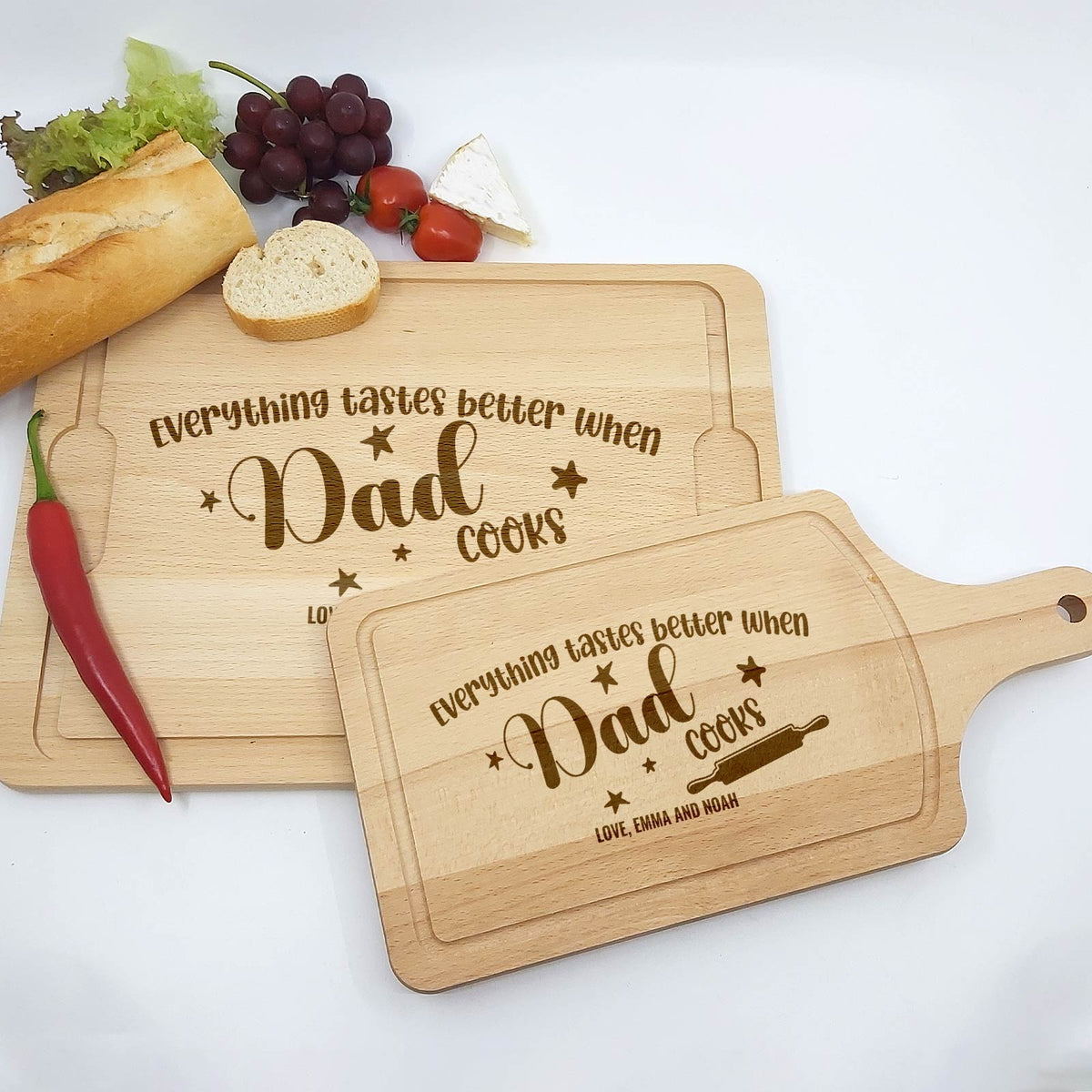 Everything tastes better when Dad Cooks