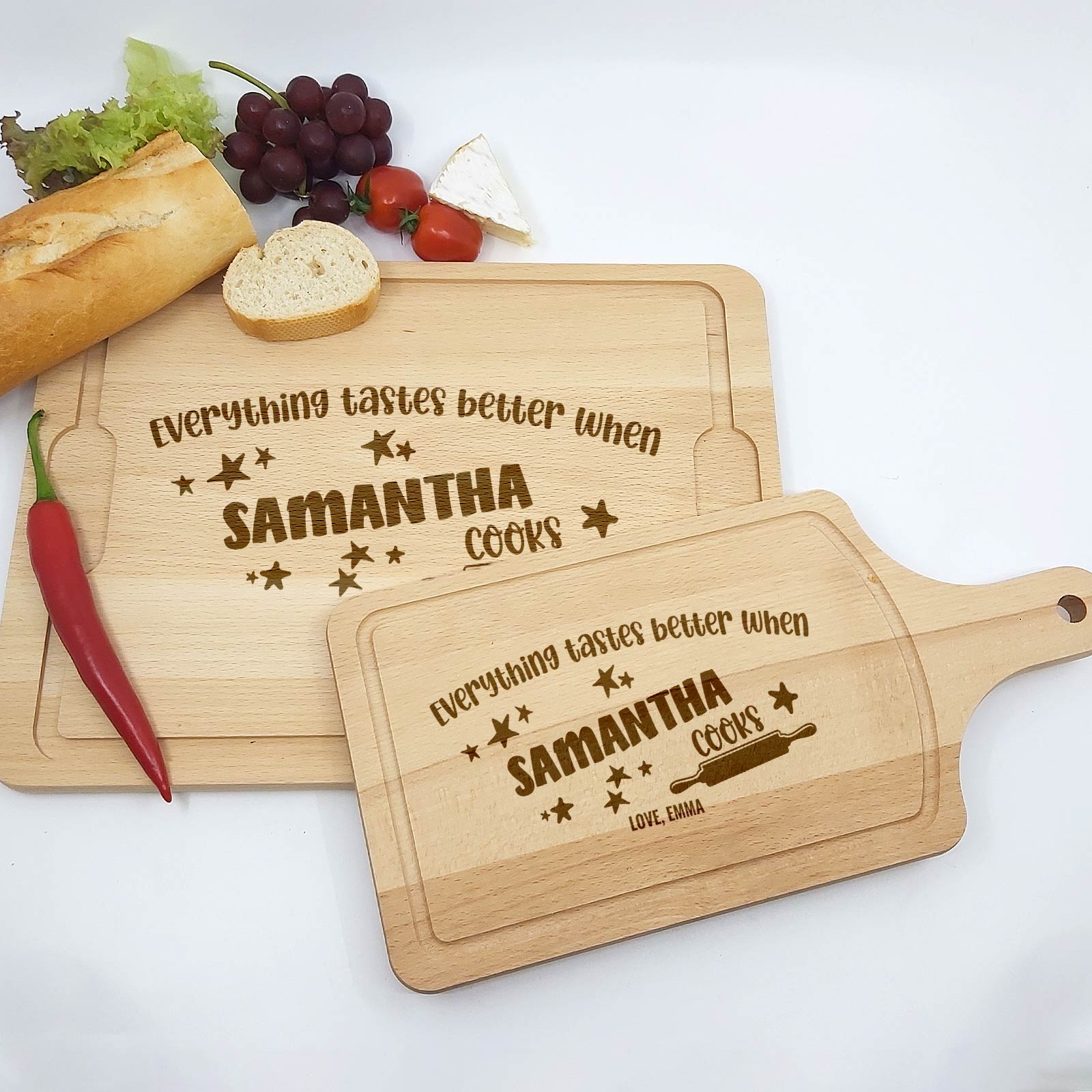 When ... Cooks - Cutting Board