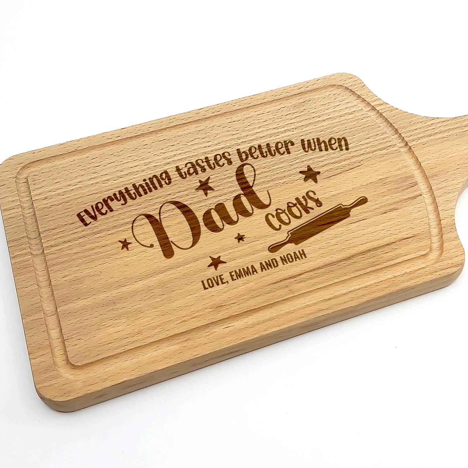 Everything tastes better when Dad Cooks
