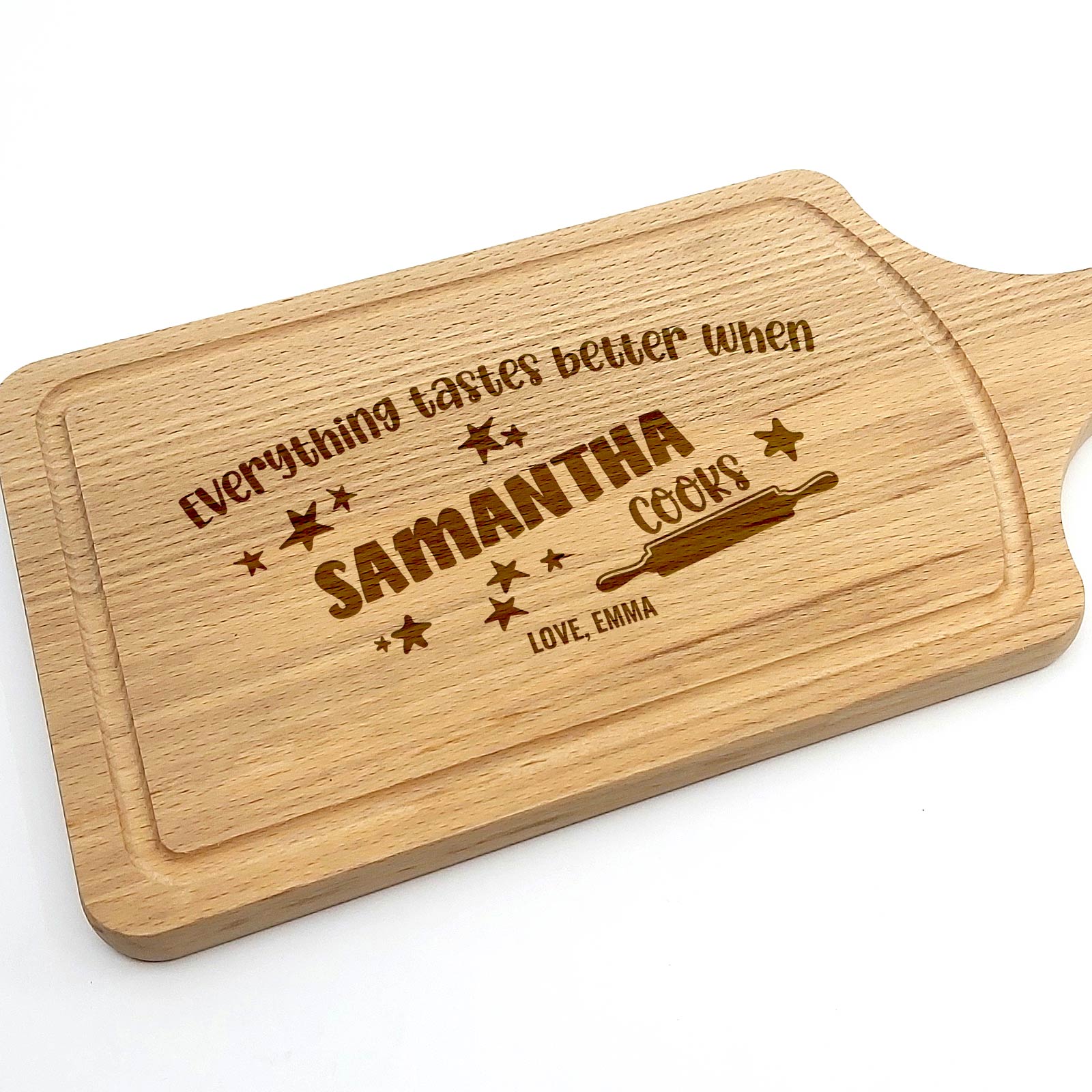 When ... Cooks - Cutting Board