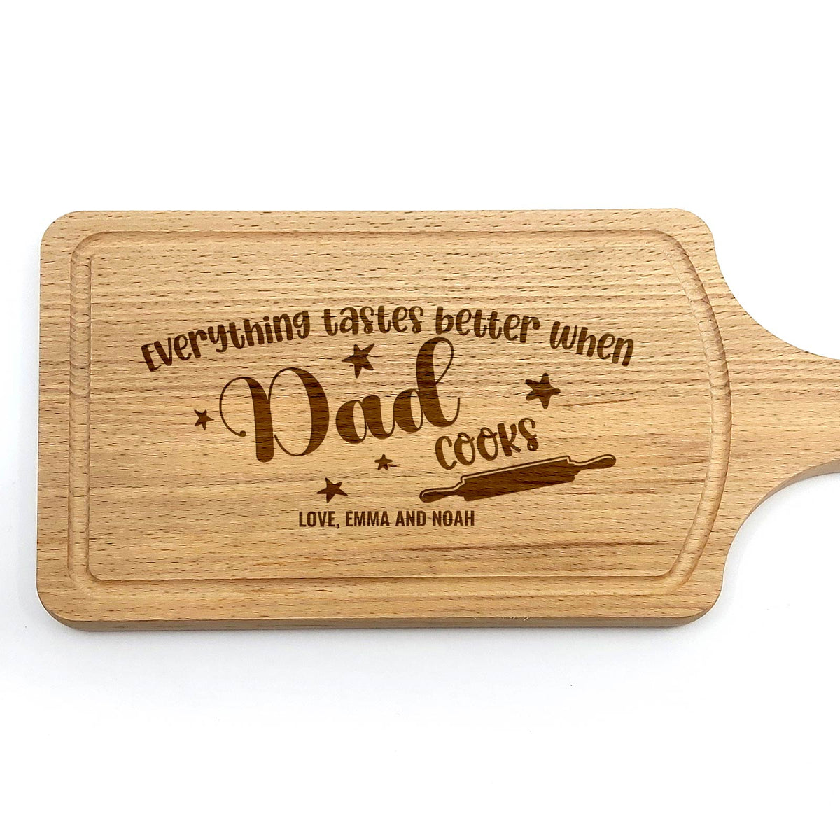 Everything tastes better when Dad Cooks