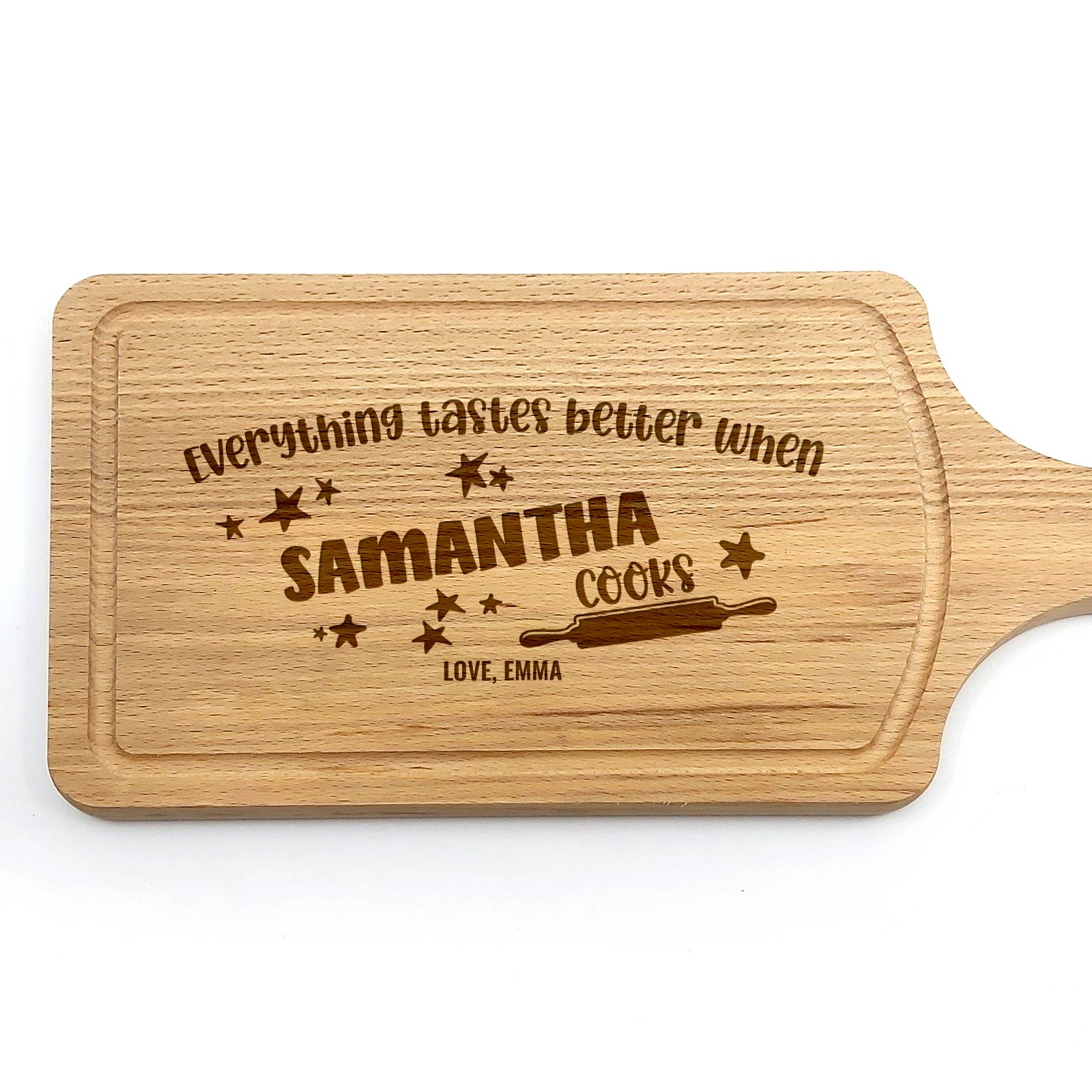When ... Cooks - Cutting Board