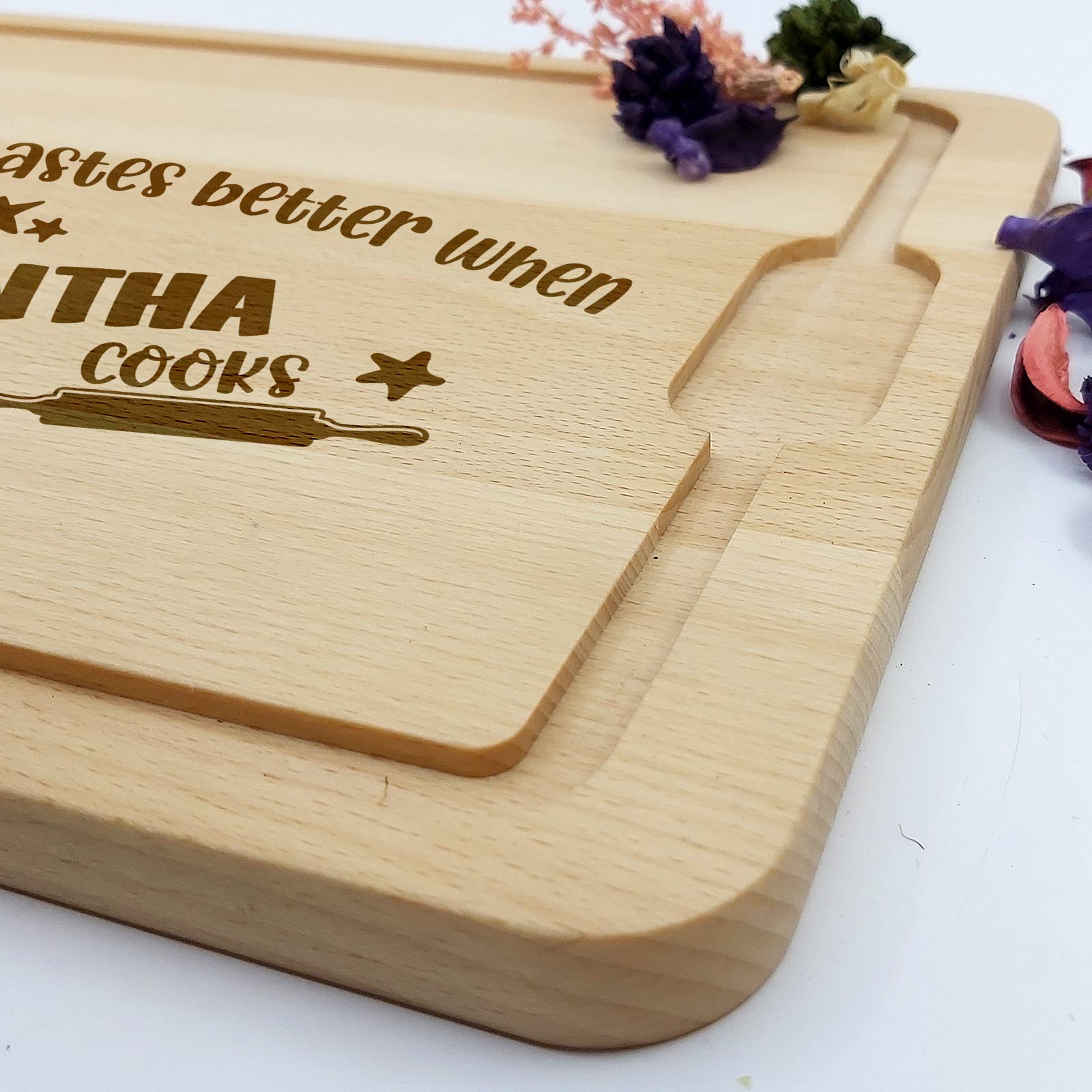 When ... Cooks - Cutting Board