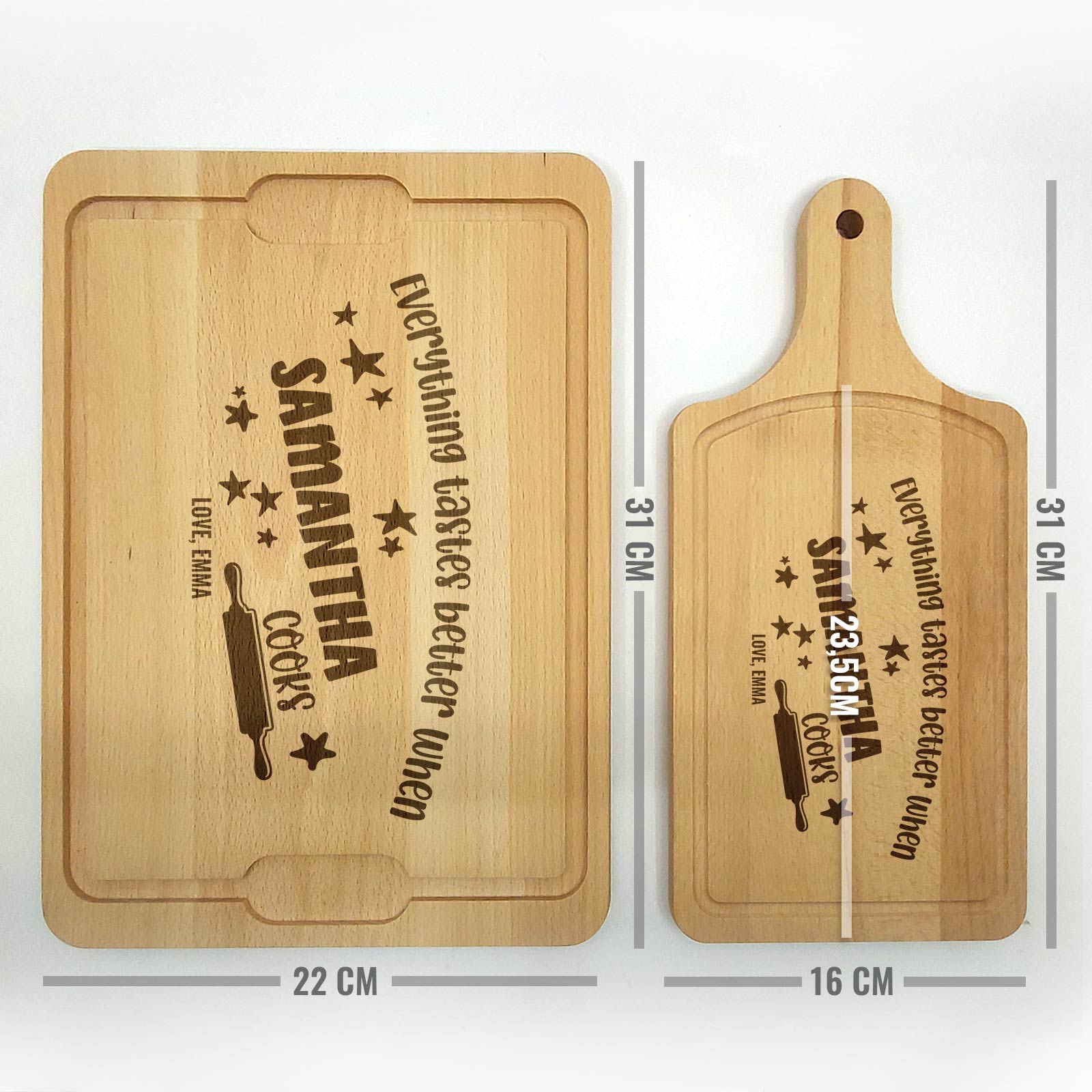 When ... Cooks - Cutting Board