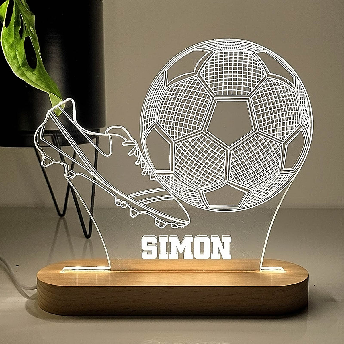 3d voetballamp - Bella Mia
