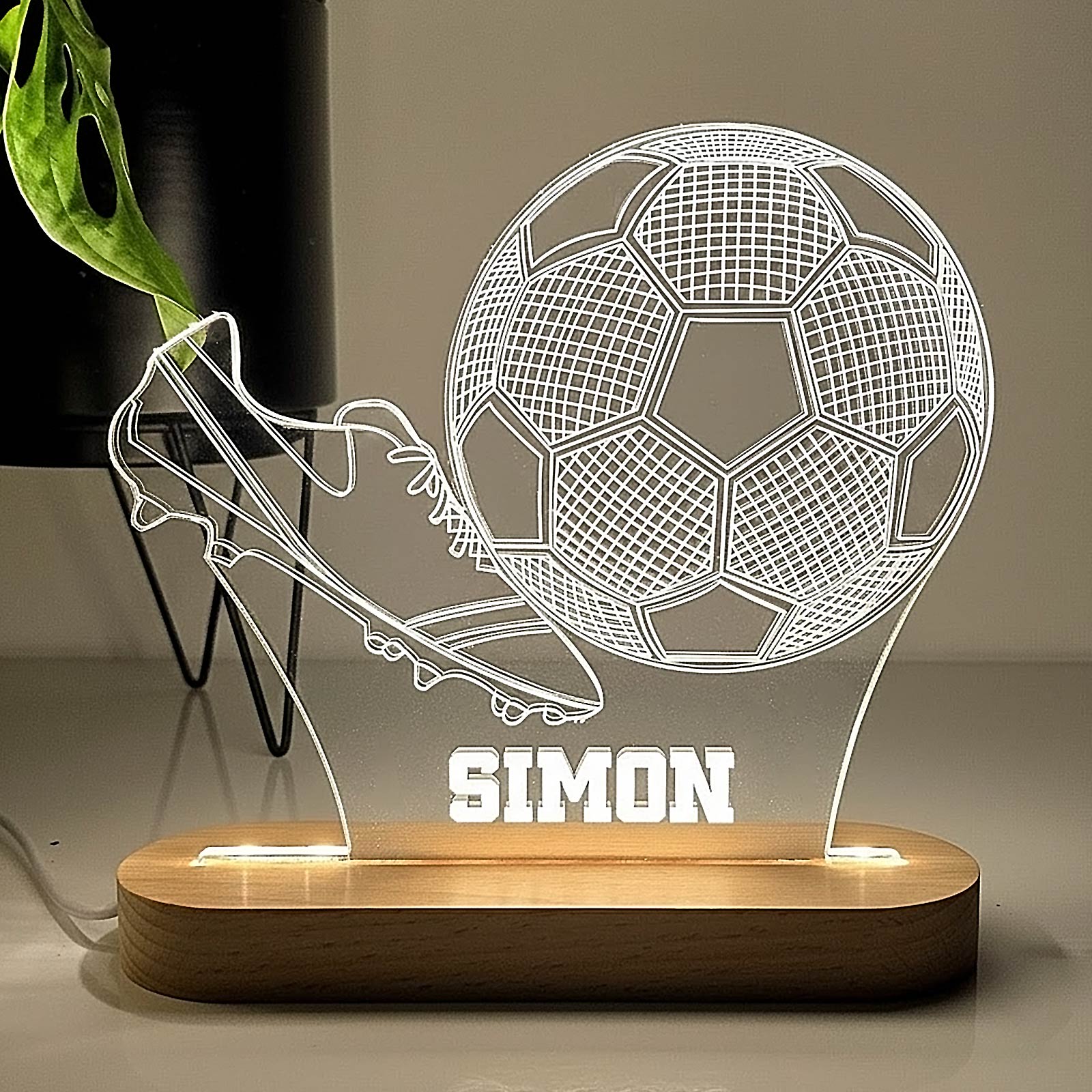 3d voetballamp - Bella Mia
